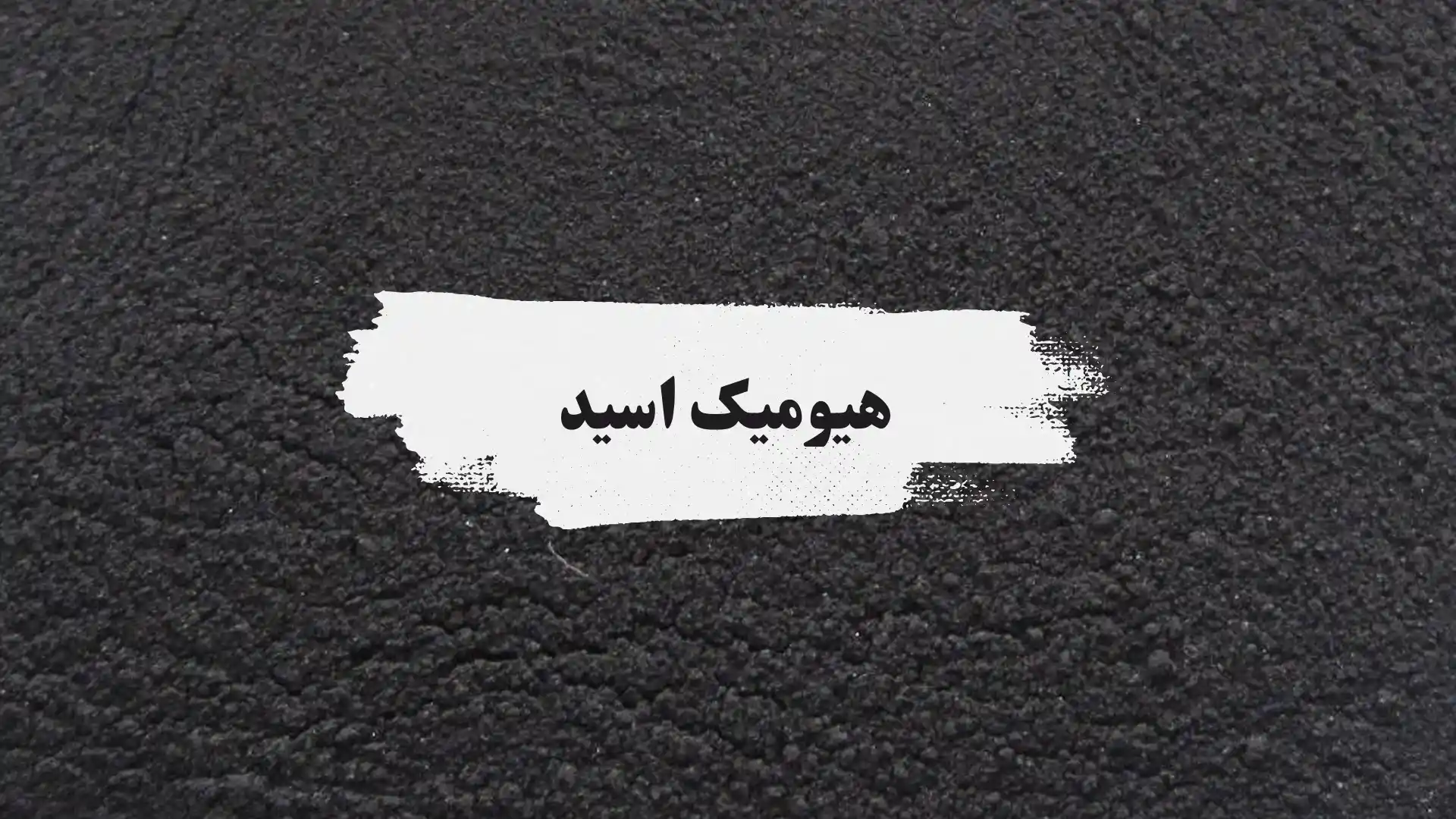 کودهای هیومیک اسید