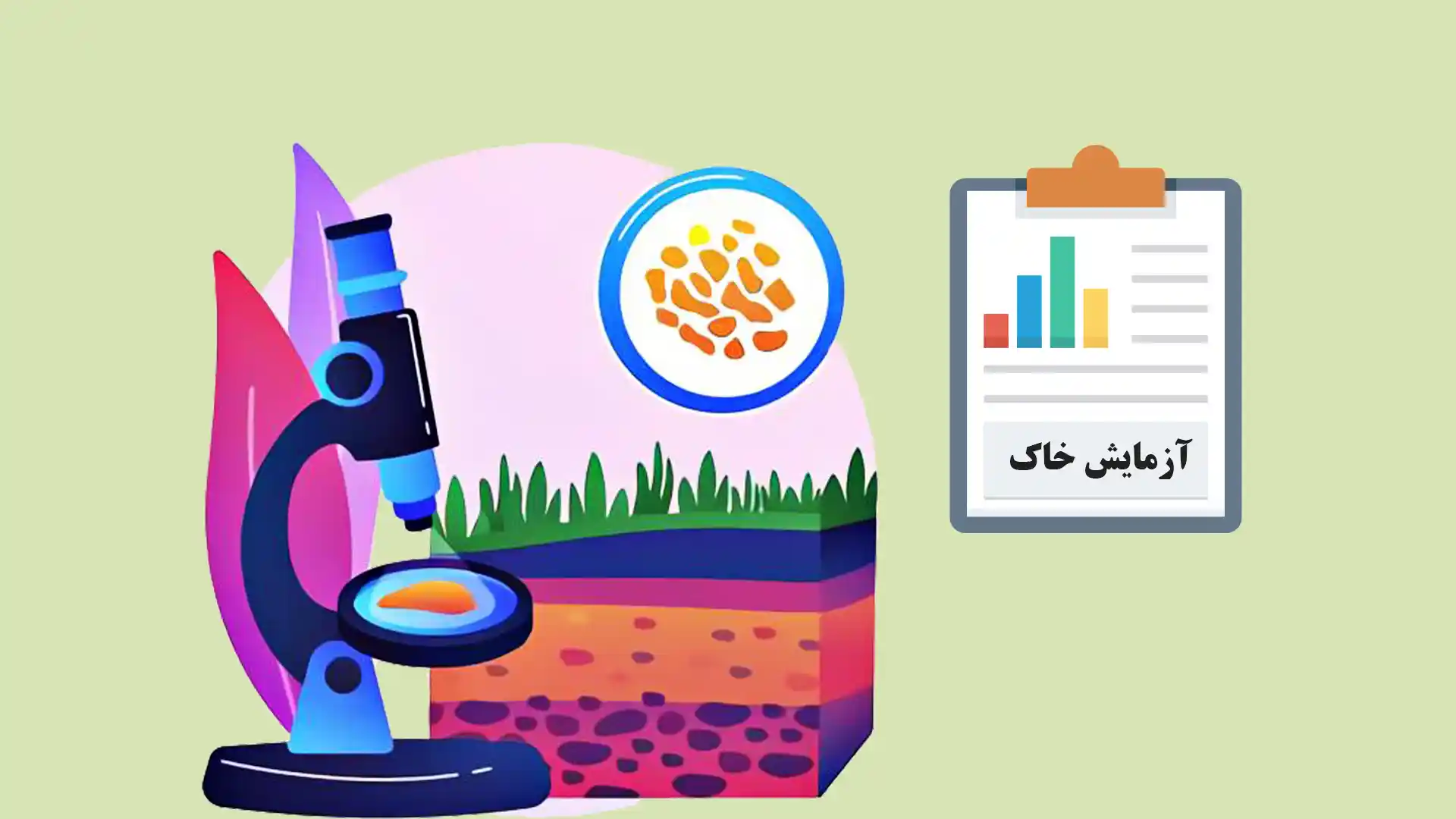 تفسیر نتایج آزمایش خاک کشاورزی